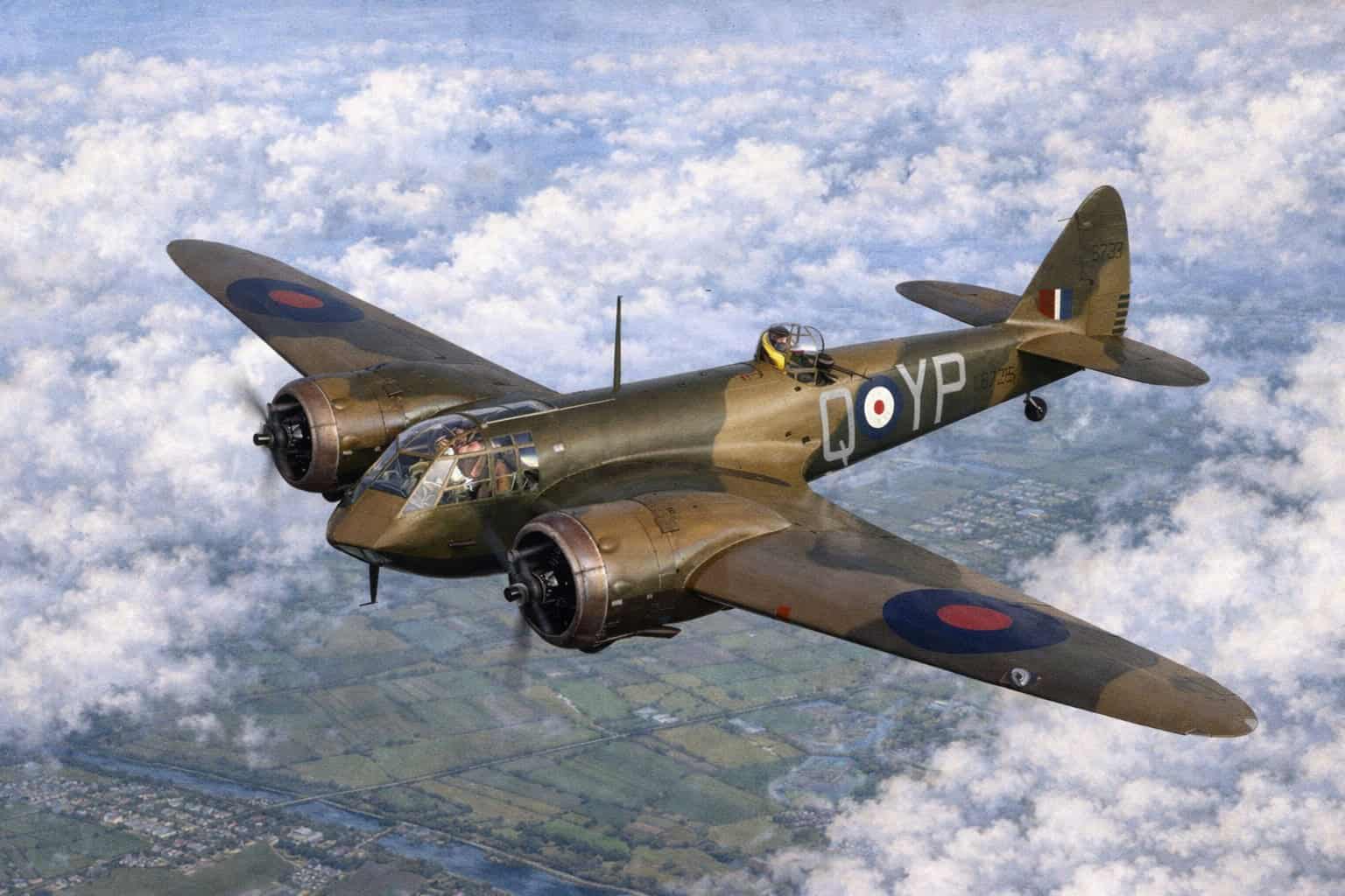 Bristol Blenheim RAF Fast Light Bomber Of The 1930s bristol-blenheim-raf-fast-light-bomber-of-the-1930s